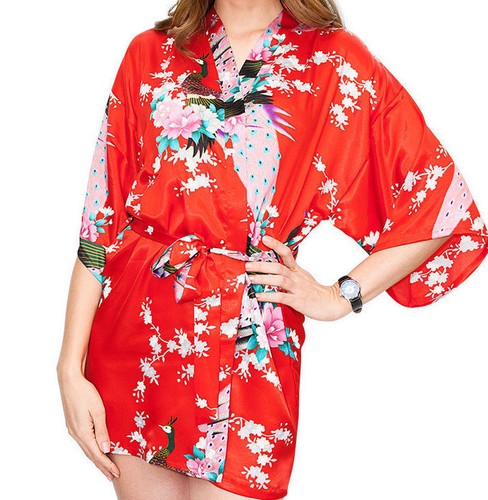 Kimono morgenmantel hausmantel - morgenmantel,