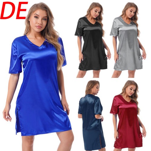 Damen nachthemd kurzarm - nachthemd,