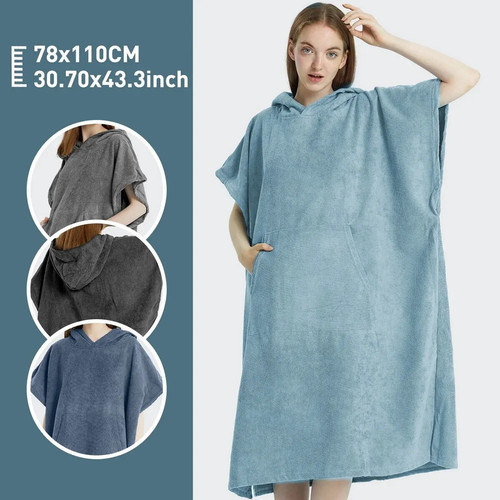 Damen surf poncho strandponcho - damen,