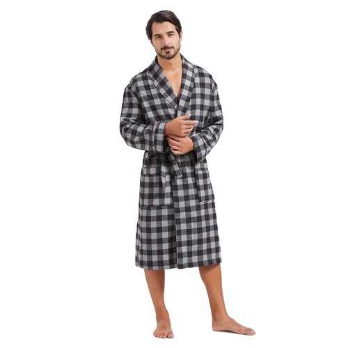 Bademantel herren baumwolle - herren,