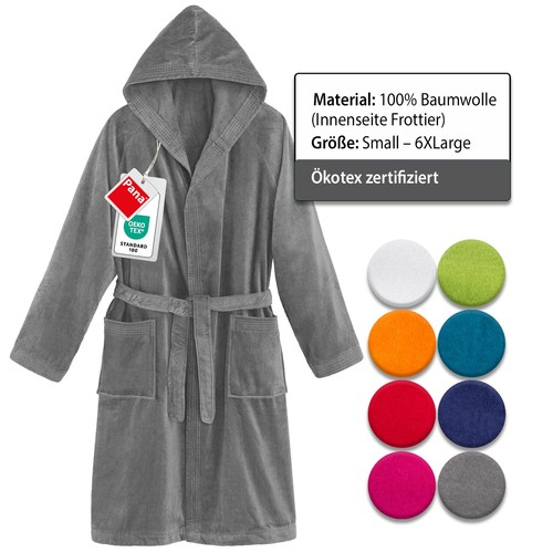 Bademantel herren frottee - bademantel,