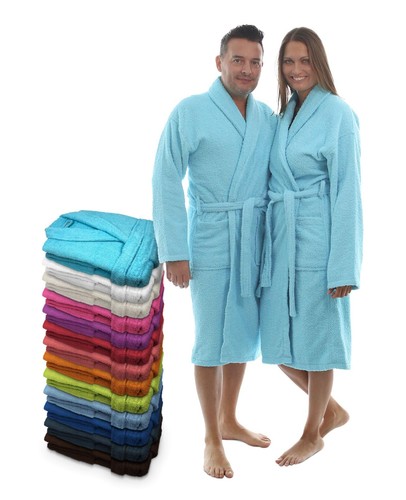 Bademantel damen herren unisex - damen,