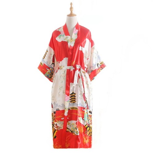 Bademantel kimono damen - bademantel,